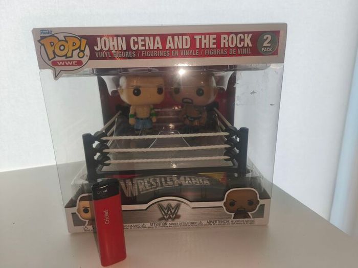 Funko Pop WWE John Cena and The Rock