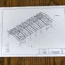 90ft x 40ft x 16ft  portal frame building Image 6