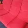 FREE large dark pink velvet sofa collection only first pictures is the exact colour Image 10