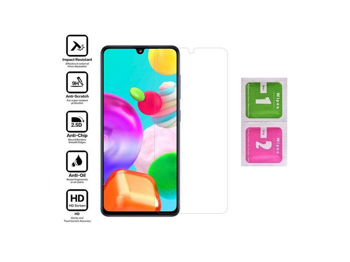 For Samsung Galaxy A41 Tempered Glass Screen Saver Protector Case Friendly New - FHT34SMTG