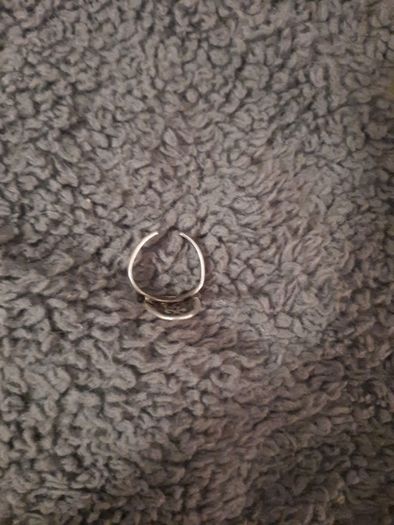 vintage sterling silver fingertip ring