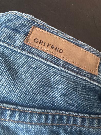 Grlfrnd Denim Jeans Pearls