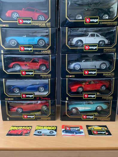 Burago Model Cars Collection - Scale 1/18