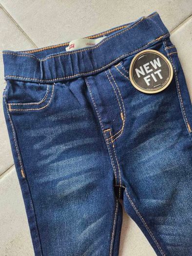 12m, Bnwot Levi's Baby Girls Jean Leggings with Stretchy Elasticated Waistband