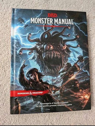 2014 D&D 5e Monster Manual in excellent conditions