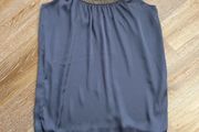 Brand New Savida Grey Bead Satin Dress Size 12