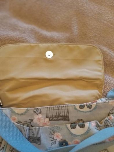 Blue Handbag