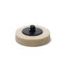 Glass Polish 11101 -Quick- Lock Felt Buffing Pad / 2" (50 mm) - 3 pk Felt Pads Image 2
