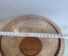 Lovely Vintage Pink Glass Bowl.