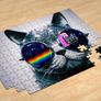 PERSONALISED CUSTOM A4 96 Pieces Jigsaw Puzzle Photo and Message Image 4