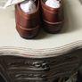 Zara real leather loafers, new, size UK6 Image 4