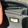 chanel black caviar small zip wallet Silver Hardware Image 10