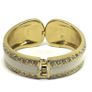 Vintage Rhinestones and enamel bangle Image 5