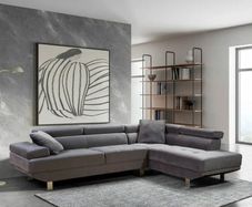 Corner Sofa, Adjustable Headrests- FREE DELIVERY