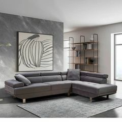 Corner Sofa, Adjustable Headrests- FREE DELIVERY