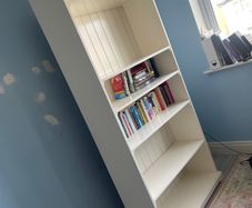 Large White Bookshelf
