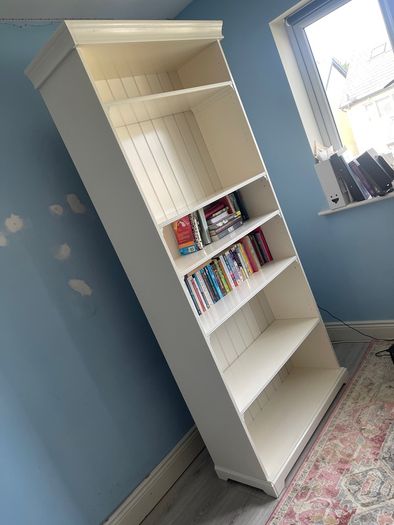Large White Bookshelf
