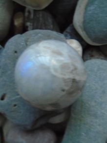 Moonstone sphere, Crystals, Gemstones, Collectables