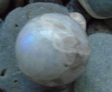 Moonstone sphere, Crystals, Gemstones, Collectables