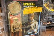 Star Wars Vintage The Power of the Force Luke Skywalker (in Battle Poncho) Cardback Last 17
