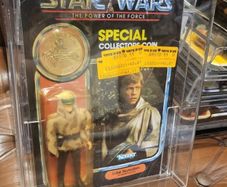 Star Wars Vintage The Power of the Force Luke Skywalker (in Battle Poncho) Cardback Last 17
