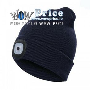 28453 Dark Blue Beanie Hat with LED Light
