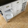 kitchen Island with granite worktop Image 3