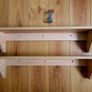 Wall Shelves Set of Two Light Wood-Effect Image 3