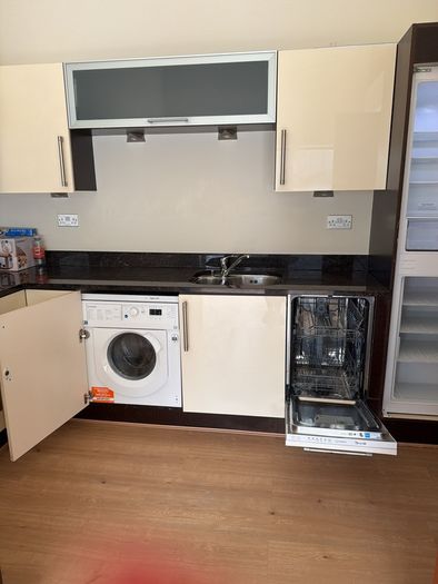 Whole Kitchen - cupboards & appliances & floors