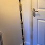 marble and brass floor lamp Image 2