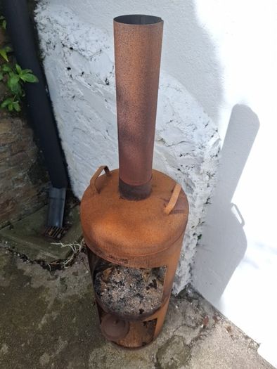 Cook King FARO corden steel chiminea