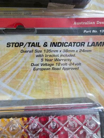 stop/tail indicator