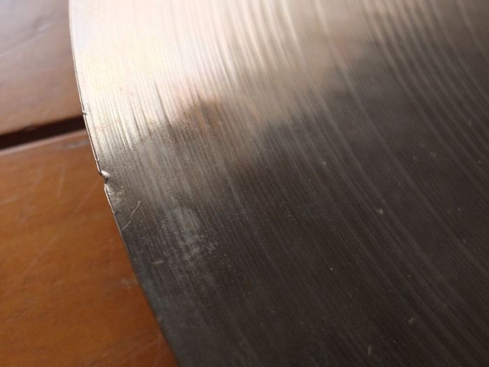 Paiste 2002 Black Label 18inch Med Crash Cymbal.
