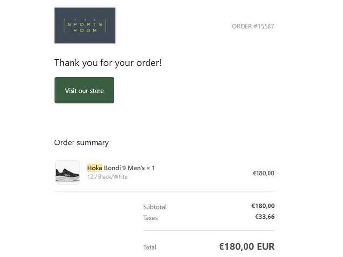 HOKA Bondi 9 UK Size 12 New