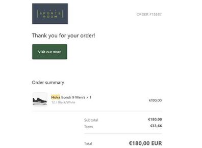 HOKA Bondi 9 UK Size 12 New