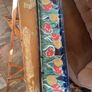 Wonderful Original Vintage Highland Stoneware Rectangular Dish Wall Art with Handpainted Tulips Image 10