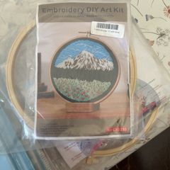 Embroidery diy art kits