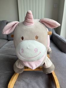 wooden baby uniform rocker