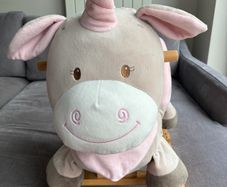 wooden baby uniform rocker