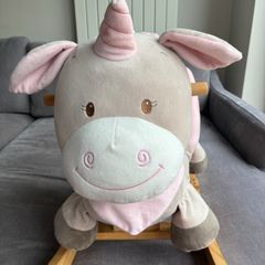wooden baby uniform rocker