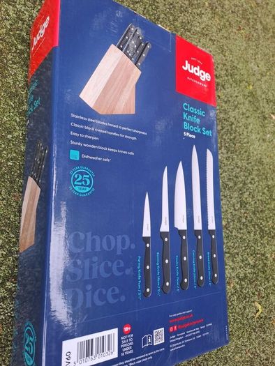 Judge Knife Block Set 5 Piece