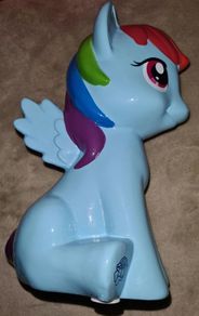 My Little Pony G4 Rainbow Dash Money piggy box