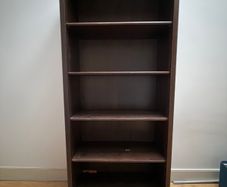 Tall Elegant Standing Wooden Bookshelf