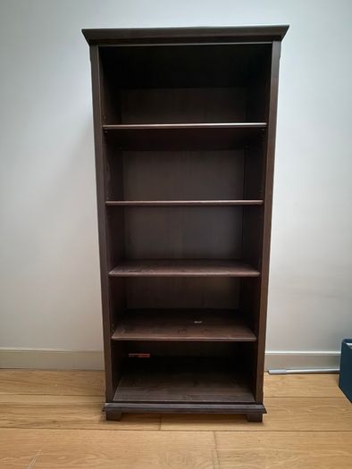 Tall Elegant Standing Wooden Bookshelf