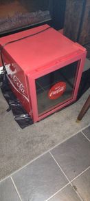 Coke cola fridge