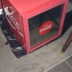 Coke cola fridge