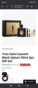 yvessaint Laurent gift set