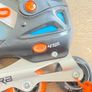 Kids Adjustable Inline Skates UK 4 - 7 (ABEC-9 Bearings) Great Condition Image 3