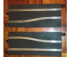 Scalextric C8246: New Side Swipe Straight Track x2