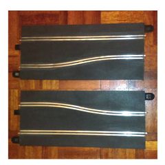 Scalextric C8246: New Side Swipe Straight Track x2